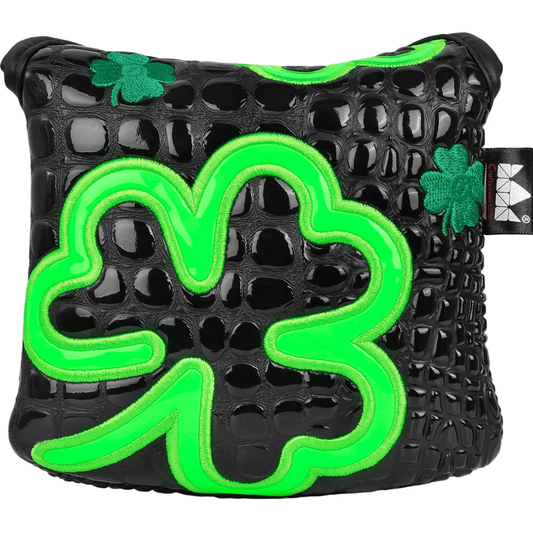 BLACK PU CROCODILE GREEN LEAF MALLET PUTTER HEAD COVER - Funky HeadcoversBLACK PU CROCODILE GREEN LEAF MALLET PUTTER HEAD COVERfunky-headcovers-store-build-klvj8Funky HeadcoversB6013085BLACK PU CROCODILE GREEN LEAF MALLET PUTTER HEAD COVER