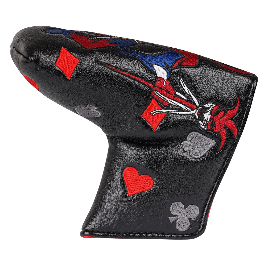 BLACK PU JOKER BLADE HEAD COVER - Funky HeadcoversBLACK PU JOKER BLADE HEAD COVERfunky-headcovers-store-build-klvj8Funky HeadcoversB8300324BLACK PU JOKER BLADE HEAD COVER