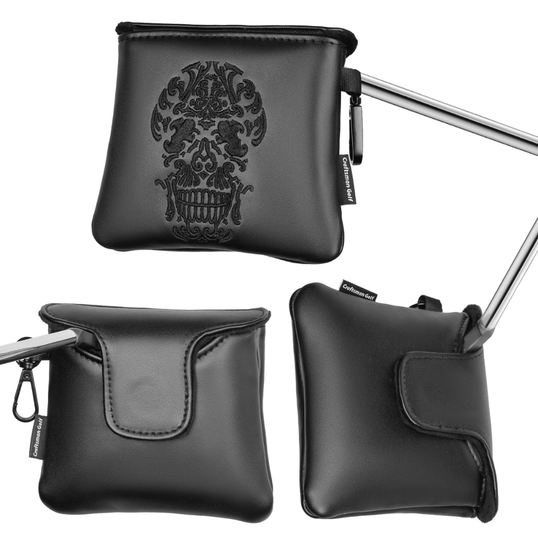 BLACK PU SKULL EMBROIDERY SINGLE-EAR MAGNET SQUARE PUTTER COVER - Funky HeadcoversBLACK PU SKULL EMBROIDERY SINGLE-EAR MAGNET SQUARE PUTTER COVERfunky-headcovers-store-build-klvj8Funky HeadcoversB6012185BLACK PU SKULL EMBROIDERY SINGLE-EAR MAGNET SQUARE PUTTER COVER
