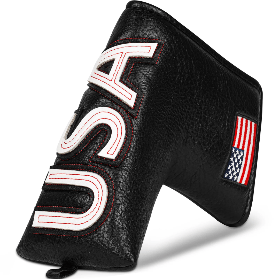 BLACK PU USA BALDE PUTTER GOLF HEADCOVER - Funky HeadcoversBLACK PU USA BALDE PUTTER GOLF HEADCOVERFunky HeadcoversFunky HeadcoversB6016415BLACK PU USA BALDE PUTTER GOLF HEADCOVER
