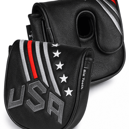 BLACK PU USA DF3 MALLET PUTTER GOLF HEADCOVER - Funky HeadcoversBLACK PU USA DF3 MALLET PUTTER GOLF HEADCOVERfunky-headcovers-store-build-klvj8Funky Headcovers6016802BLACK PU USA DF3 MALLET PUTTER GOLF HEADCOVER