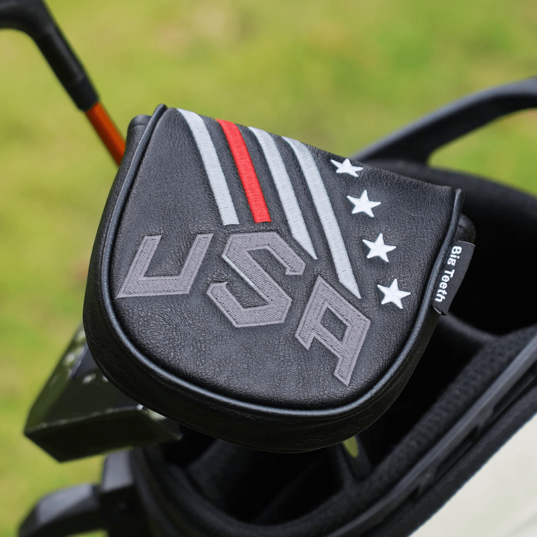 BLACK PU USA DF3 MALLET PUTTER GOLF HEADCOVER - Funky HeadcoversBLACK PU USA DF3 MALLET PUTTER GOLF HEADCOVERfunky-headcovers-store-build-klvj8Funky Headcovers6016802BLACK PU USA DF3 MALLET PUTTER GOLF HEADCOVER