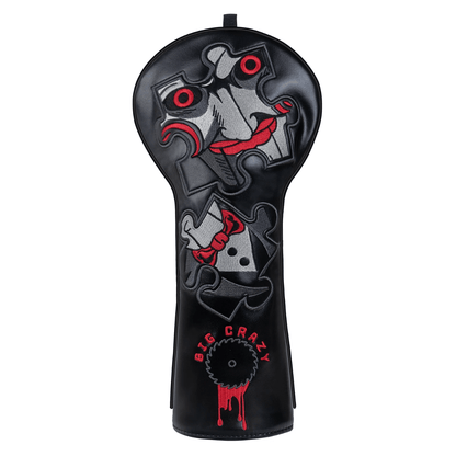 BLACK SAW CRY SERIES EMBROIDERED WOODEN HEAD COVER SETS - Funky HeadcoversBLACK SAW CRY SERIES EMBROIDERED WOODEN HEAD COVER SETSFunky HeadcoversFunky Headcovers6010609DRIVERBLACK SAW CRY SERIES EMBROIDERED WOODEN HEAD COVER SETS