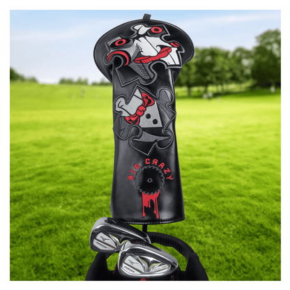 BLACK SAW CRY SERIES EMBROIDERED WOODEN HEAD COVER SETS - Funky HeadcoversBLACK SAW CRY SERIES EMBROIDERED WOODEN HEAD COVER SETSFunky HeadcoversFunky Headcovers6010609DRIVERBLACK SAW CRY SERIES EMBROIDERED WOODEN HEAD COVER SETS