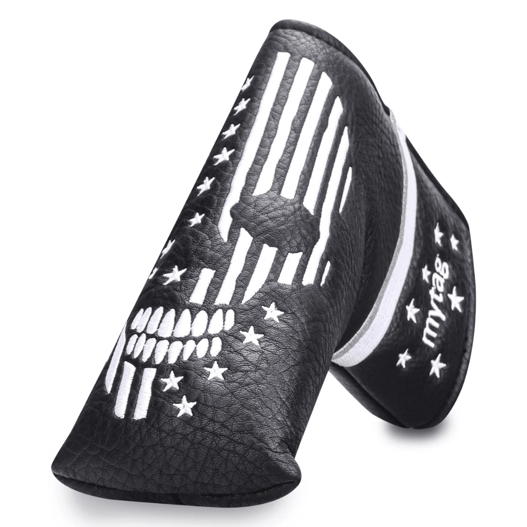 BLACK SKULL PUTTER HEAD COVER - Funky HeadcoversBLACK SKULL PUTTER HEAD COVERFunky HeadcoversFunky HeadcoversB6006706BLACK SKULL PUTTER HEAD COVER