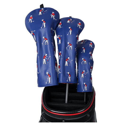 BLUE GOLFER DRIVER HEAD COVER SET - Funky HeadcoversBLUE GOLFER DRIVER HEAD COVER SETFunky HeadcoversFunky Headcovers6012078DRIVERBLUE GOLFER DRIVER HEAD COVER SET