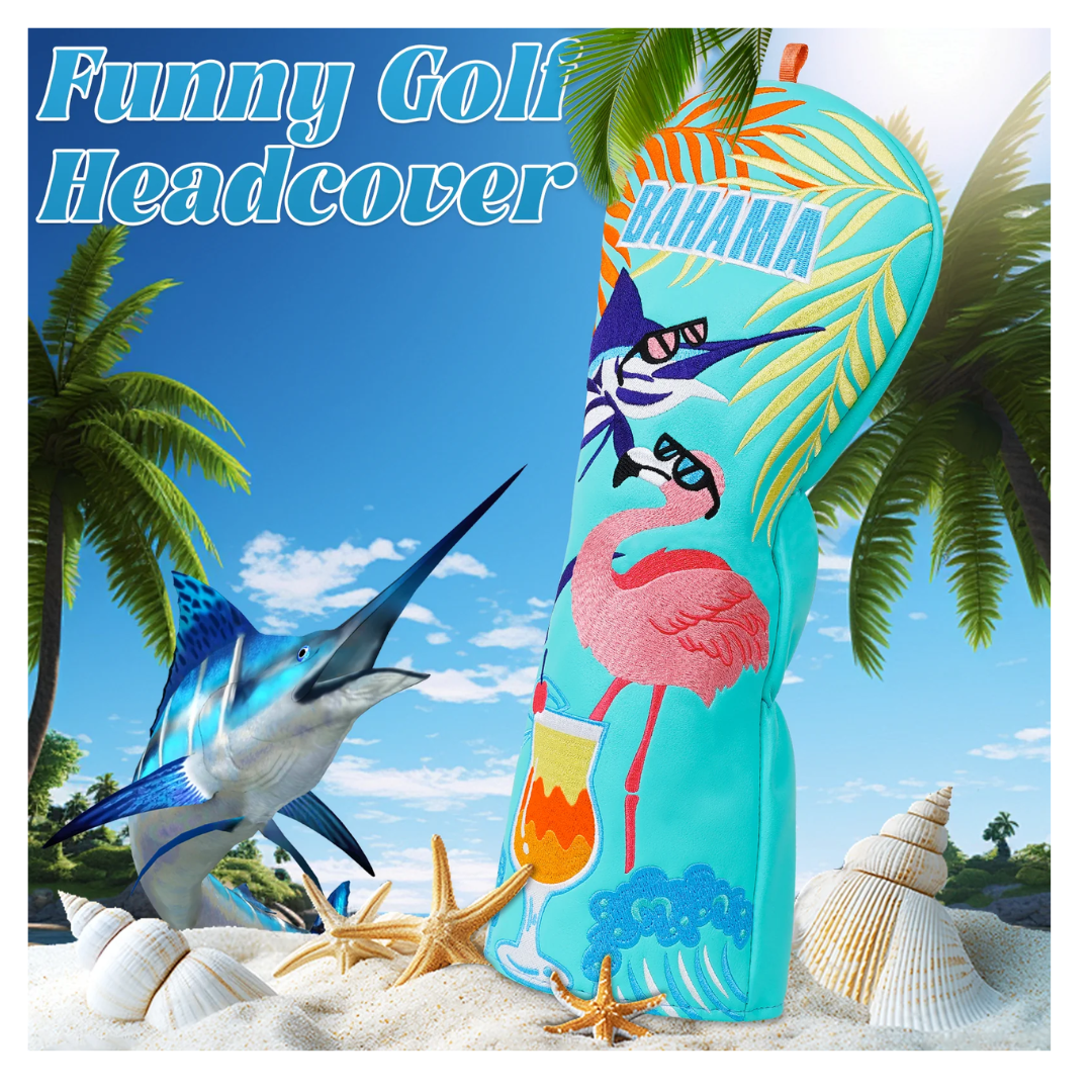 BLUE PU BAHAMA DRIVER HEAD COVER - Funky HeadcoversBLUE PU BAHAMA DRIVER HEAD COVERFunky HeadcoversFunky Headcovers6011446BLUE PU BAHAMA DRIVER HEAD COVER
