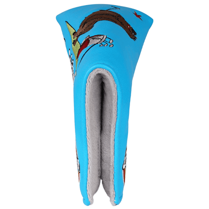 BLUE PU BROWN BEAR BLADE HEAD COVER - Funky HeadcoversBLUE PU BROWN BEAR BLADE HEAD COVERFunky HeadcoversFunky HeadcoversB8300031BLUE PU BROWN BEAR BLADE HEAD COVER