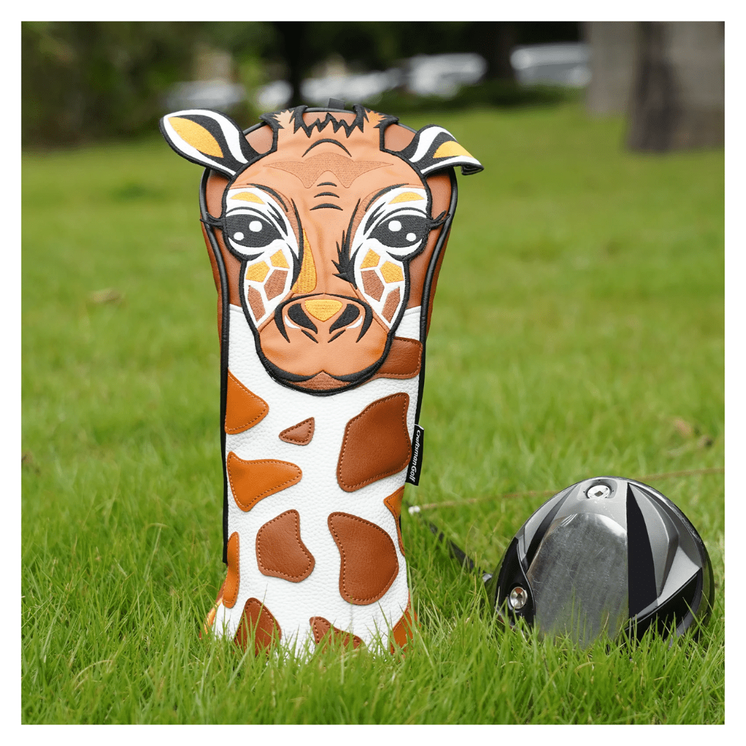 BROWN GIRAFFE DRIVER GOLF HEAD COVERS - Funky HeadcoversBROWN GIRAFFE DRIVER GOLF HEAD COVERSFunky HeadcoversFunky Headcovers6014387BROWN GIRAFFE DRIVER GOLF HEAD COVERS