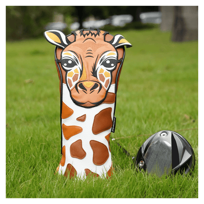 BROWN GIRAFFE DRIVER GOLF HEAD COVERS - Funky HeadcoversBROWN GIRAFFE DRIVER GOLF HEAD COVERSFunky HeadcoversFunky Headcovers6014387BROWN GIRAFFE DRIVER GOLF HEAD COVERS