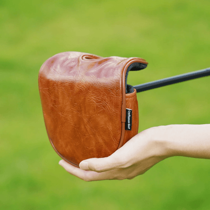 BROWN LEATHER MALLET PUTTER GOLF HEADCOVER - Funky HeadcoversBROWN LEATHER MALLET PUTTER GOLF HEADCOVERfunky-headcovers-store-build-klvj8Funky HeadcoversB6013534BROWN LEATHER MALLET PUTTER GOLF HEADCOVER