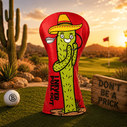 CACTUS RED HEADCOVER - Funky HeadcoversCACTUS RED HEADCOVERHeadcoverFunky HeadcoversFunky HeadcoversCACTUS RED HEADCOVER