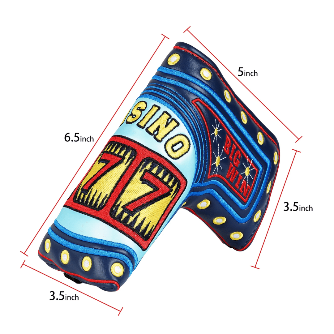 CASINO BLADE PUTTER HEAD COVER - Funky HeadcoversCASINO BLADE PUTTER HEAD COVERFunky HeadcoversFunky HeadcoversB6010253CASINO BLADE PUTTER HEAD COVER