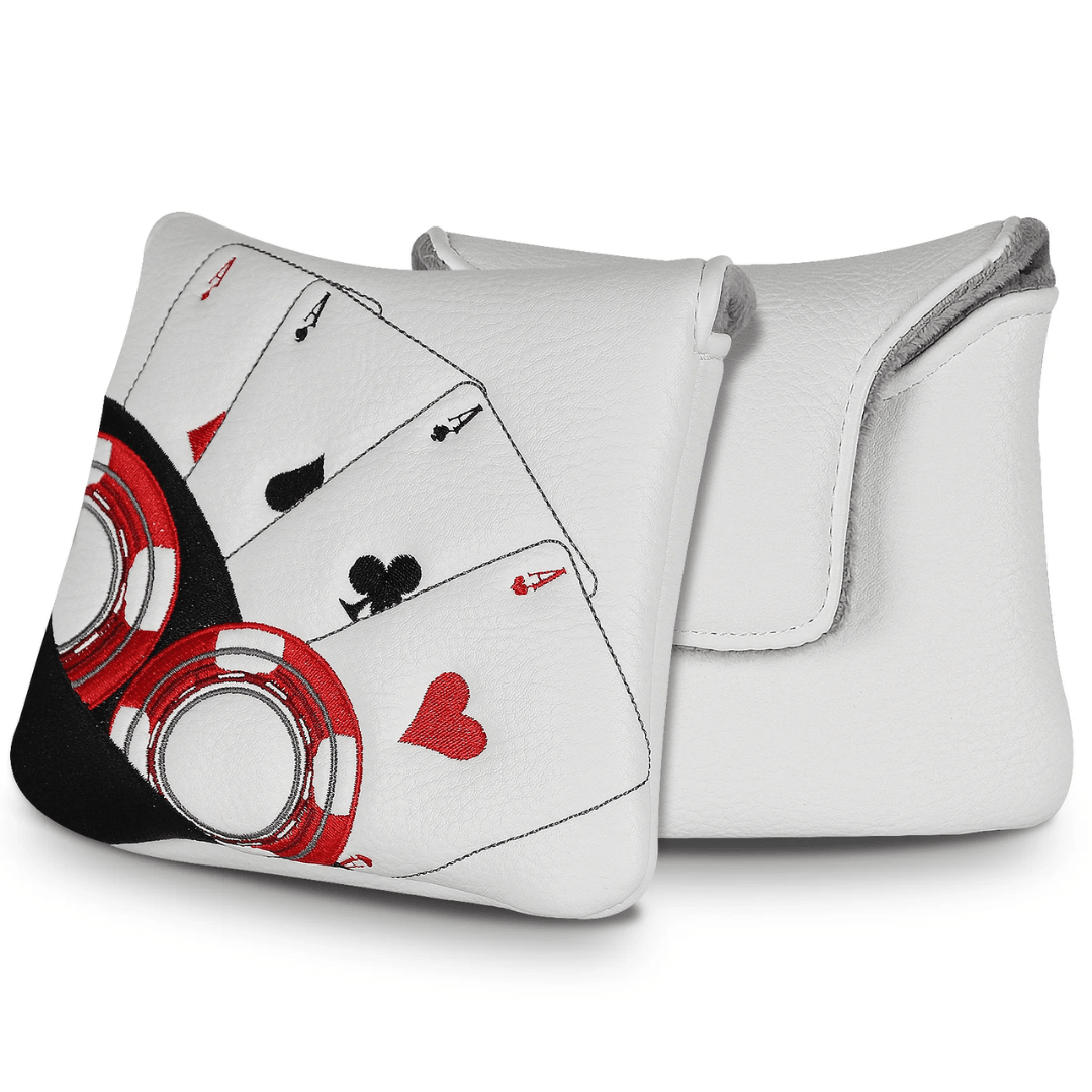CHIPS AND FOUR ACES POKER MALLET PUTTER HEADCOVER - Funky HeadcoversCHIPS AND FOUR ACES POKER MALLET PUTTER HEADCOVERfunky-headcovers-store-build-klvj8Funky HeadcoversB6008650CHIPS AND FOUR ACES POKER MALLET PUTTER HEADCOVER