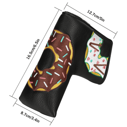 CHOCOLATE DONUT BLADE PUTTER HEAD COVER - Funky HeadcoversCHOCOLATE DONUT BLADE PUTTER HEAD COVERFunky HeadcoversFunky HeadcoversB6008698CHOCOLATE DONUT BLADE PUTTER HEAD COVER