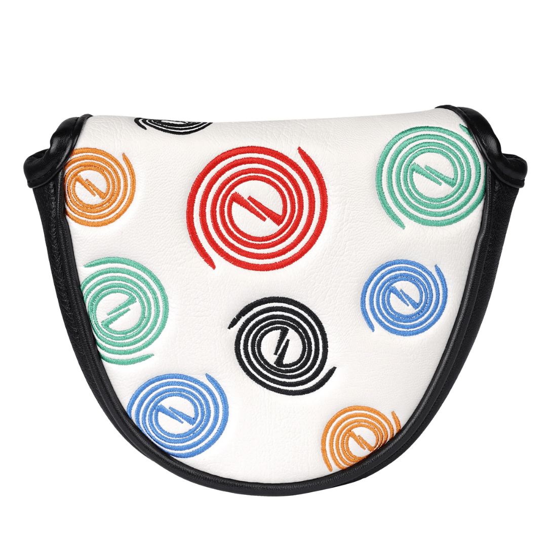 CIRCLE MALLET HEEL SHAFTED PUTTER COVER WHITE HEAD COVER - Funky HeadcoversCIRCLE MALLET HEEL SHAFTED PUTTER COVER WHITE HEAD COVERFunky HeadcoversFunky HeadcoversB6008835CIRCLE MALLET HEEL SHAFTED PUTTER COVER WHITE HEAD COVER
