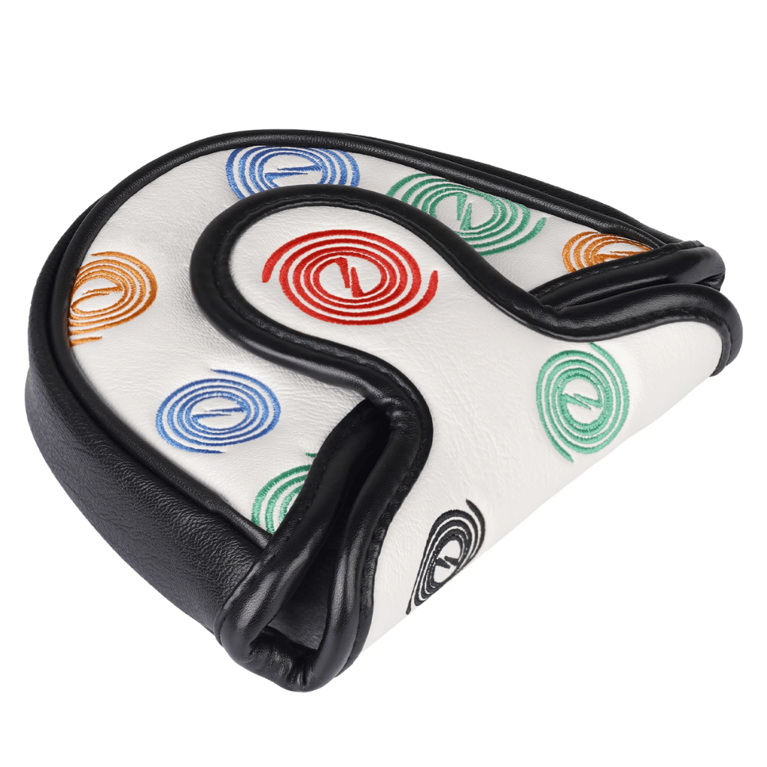 CIRCLE MALLET HEEL SHAFTED PUTTER COVER WHITE HEAD COVER - Funky HeadcoversCIRCLE MALLET HEEL SHAFTED PUTTER COVER WHITE HEAD COVERFunky HeadcoversFunky HeadcoversB6008835CIRCLE MALLET HEEL SHAFTED PUTTER COVER WHITE HEAD COVER
