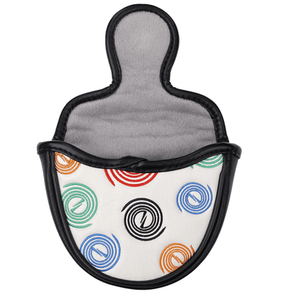 CIRCLE MALLET HEEL SHAFTED PUTTER COVER WHITE HEAD COVER - Funky HeadcoversCIRCLE MALLET HEEL SHAFTED PUTTER COVER WHITE HEAD COVERFunky HeadcoversFunky HeadcoversB6008835CIRCLE MALLET HEEL SHAFTED PUTTER COVER WHITE HEAD COVER
