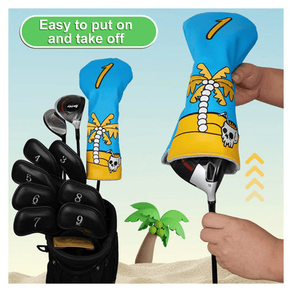 COCONUT TREE & SKULL LEATHER GOLF DRIVER HEAD COVER HEADCOVER - Funky HeadcoversCOCONUT TREE & SKULL LEATHER GOLF DRIVER HEAD COVER HEADCOVERfunky-headcovers-store-build-klvj8Funky Headcovers8300187COCONUT TREE & SKULL LEATHER GOLF DRIVER HEAD COVER HEADCOVER
