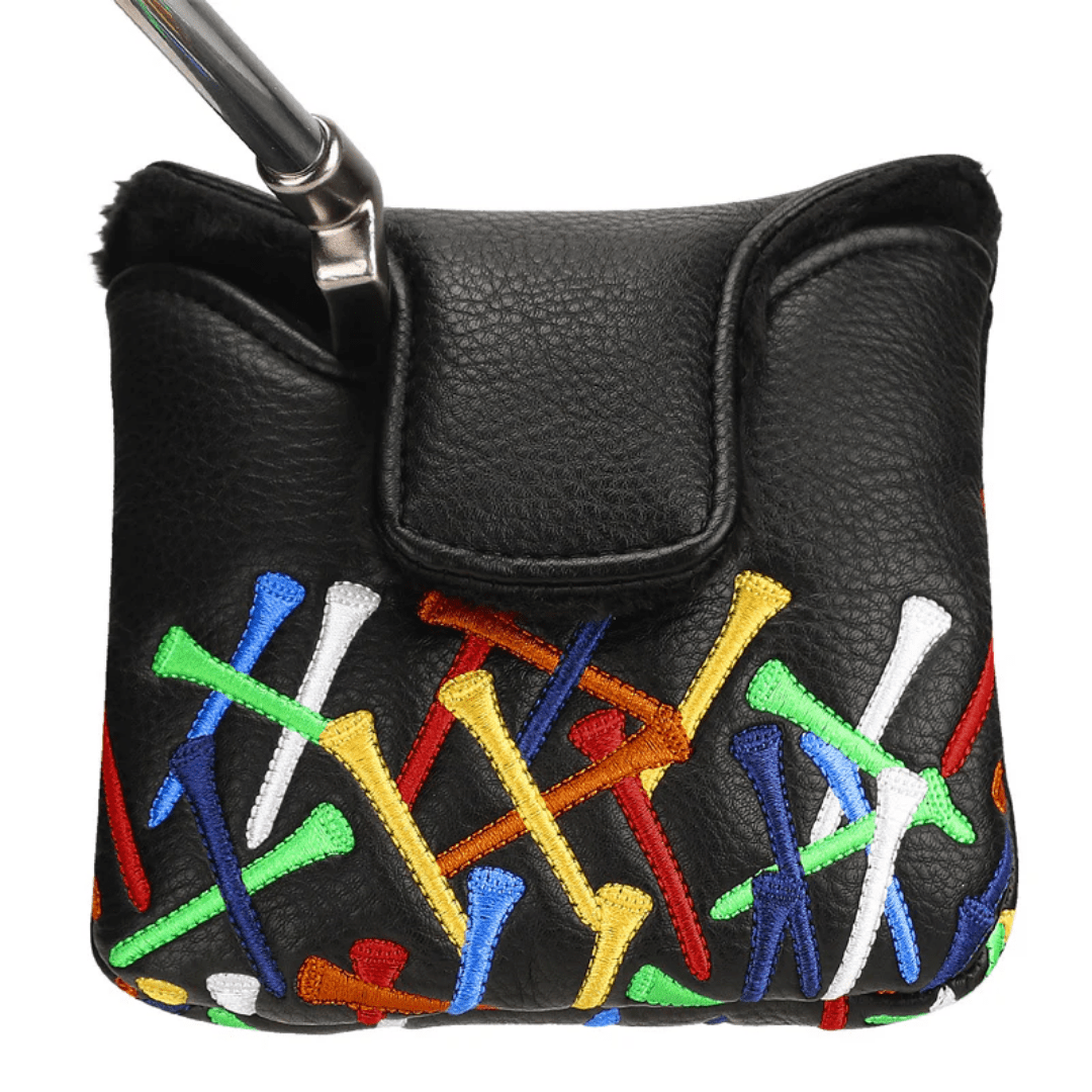 COLORFUL GOLF TEES GOLF LARGE MALLET PUTTER HEAD COVER - Funky HeadcoversCOLORFUL GOLF TEES GOLF LARGE MALLET PUTTER HEAD COVERFunky HeadcoversFunky HeadcoversB6008648COLORFUL GOLF TEES GOLF LARGE MALLET PUTTER HEAD COVER