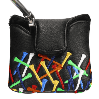 COLORFUL GOLF TEES GOLF LARGE MALLET PUTTER HEAD COVER - Funky HeadcoversCOLORFUL GOLF TEES GOLF LARGE MALLET PUTTER HEAD COVERFunky HeadcoversFunky HeadcoversB6008648COLORFUL GOLF TEES GOLF LARGE MALLET PUTTER HEAD COVER