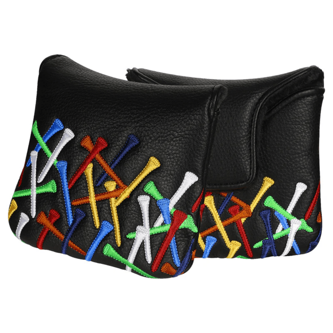 COLORFUL GOLF TEES GOLF LARGE MALLET PUTTER HEAD COVER - Funky HeadcoversCOLORFUL GOLF TEES GOLF LARGE MALLET PUTTER HEAD COVERFunky HeadcoversFunky HeadcoversB6008648COLORFUL GOLF TEES GOLF LARGE MALLET PUTTER HEAD COVER