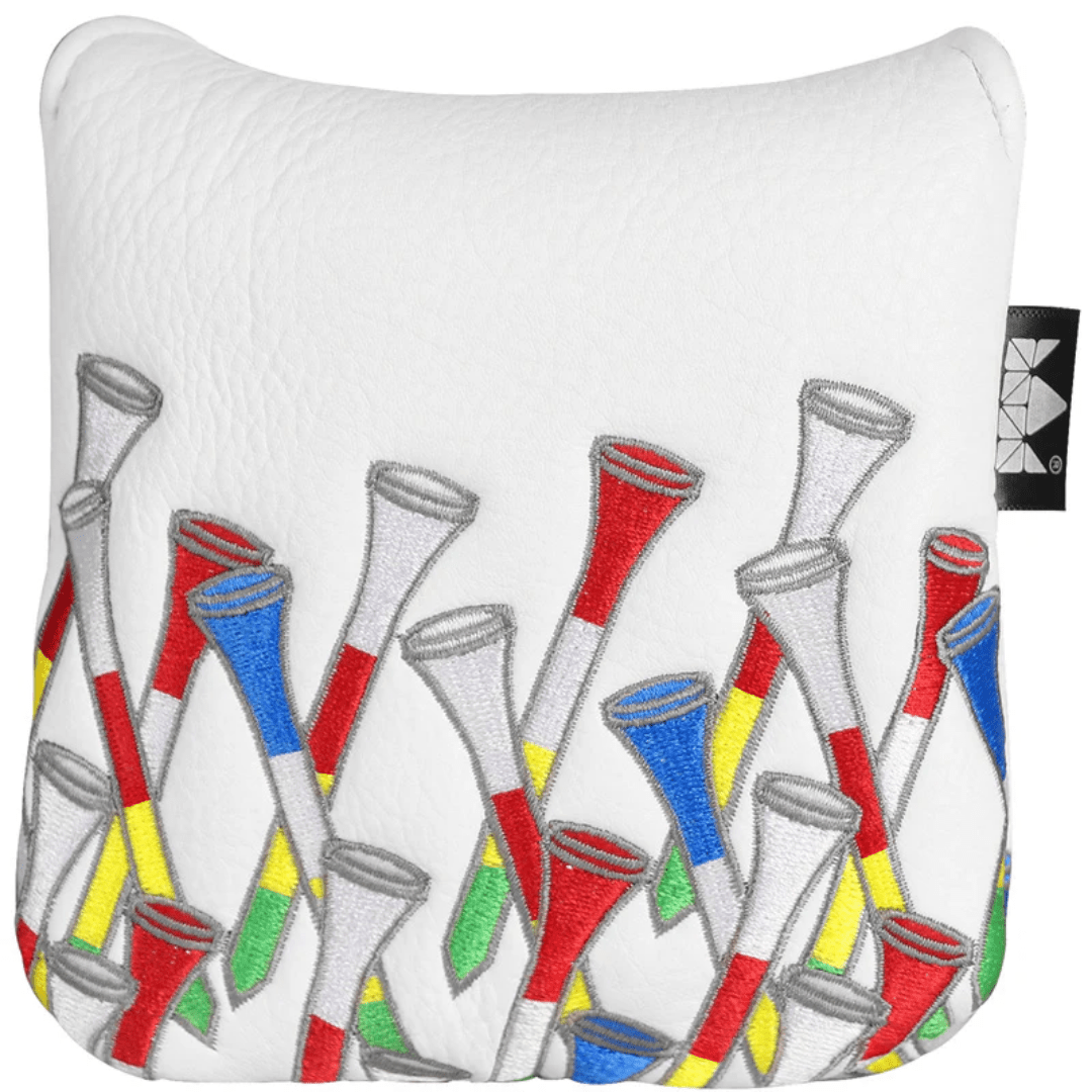COLORFUL GOLF TEES GOLF LARGE MALLET PUTTER HEAD COVER - Funky HeadcoversCOLORFUL GOLF TEES GOLF LARGE MALLET PUTTER HEAD COVERFunky HeadcoversFunky HeadcoversB6008648COLORFUL GOLF TEES GOLF LARGE MALLET PUTTER HEAD COVER