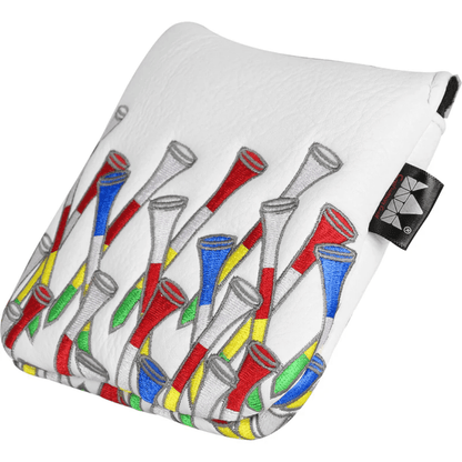 COLORFUL GOLF TEES GOLF LARGE MALLET PUTTER HEAD COVER - Funky HeadcoversCOLORFUL GOLF TEES GOLF LARGE MALLET PUTTER HEAD COVERFunky HeadcoversFunky HeadcoversB6008648COLORFUL GOLF TEES GOLF LARGE MALLET PUTTER HEAD COVER