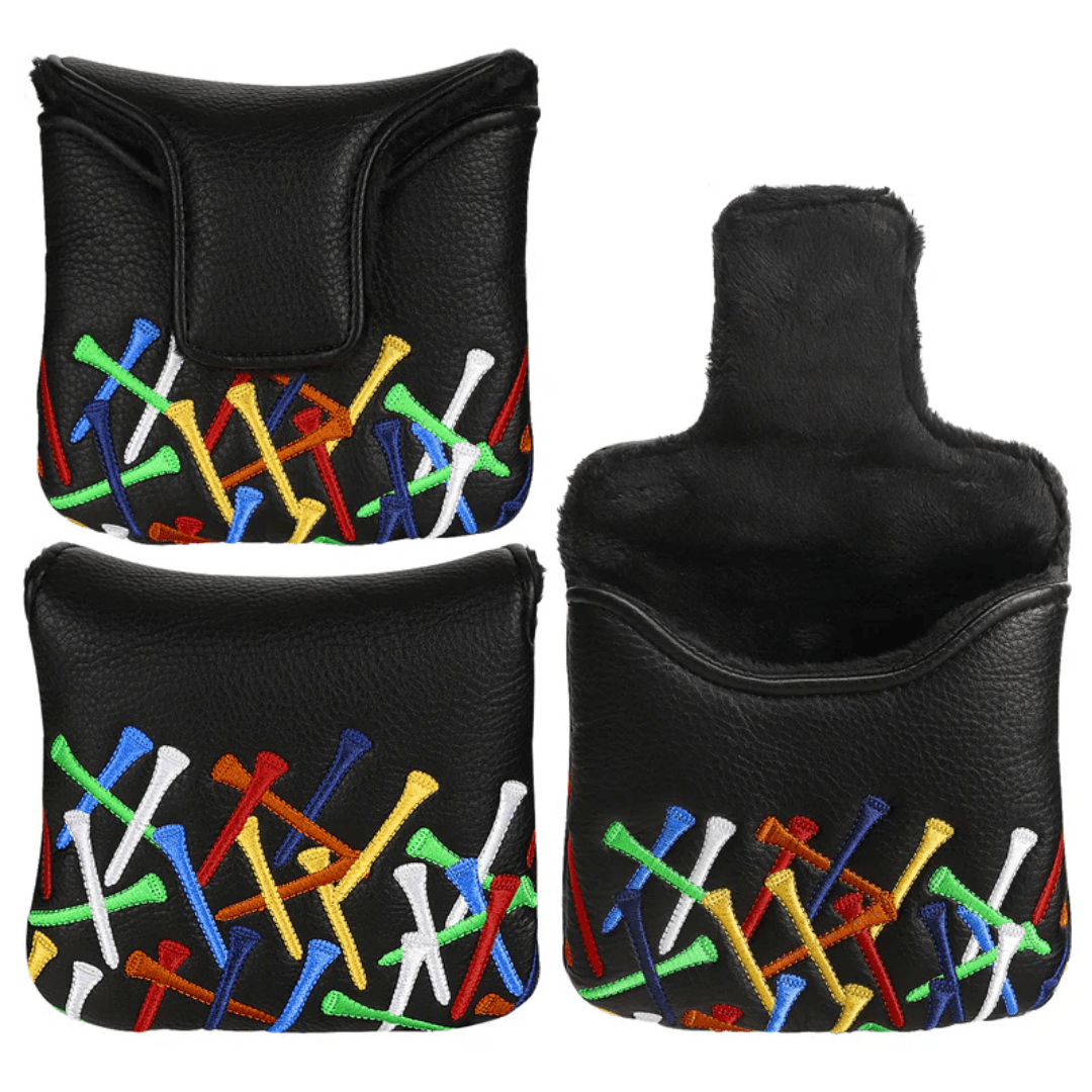 COLORFUL GOLF TEES GOLF LARGE MALLET PUTTER HEAD COVER - Funky HeadcoversCOLORFUL GOLF TEES GOLF LARGE MALLET PUTTER HEAD COVERFunky HeadcoversFunky HeadcoversB6008648COLORFUL GOLF TEES GOLF LARGE MALLET PUTTER HEAD COVER