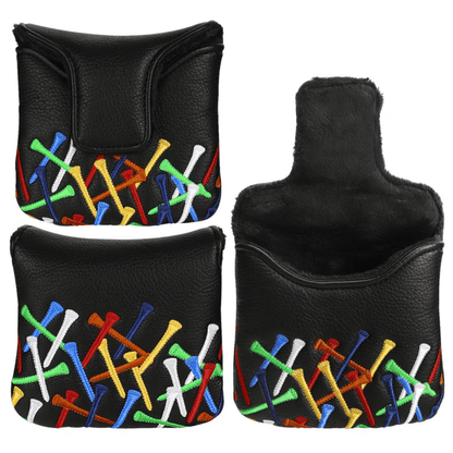 COLORFUL GOLF TEES GOLF LARGE MALLET PUTTER HEAD COVER - Funky HeadcoversCOLORFUL GOLF TEES GOLF LARGE MALLET PUTTER HEAD COVERFunky HeadcoversFunky HeadcoversB6008648COLORFUL GOLF TEES GOLF LARGE MALLET PUTTER HEAD COVER