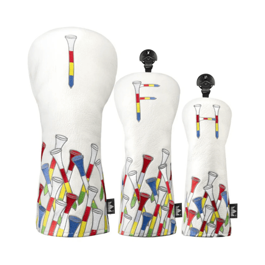 COLORFUL TEES GOLF HEAD COVERS SET - Funky HeadcoversCOLORFUL TEES GOLF HEAD COVERS SETFunky HeadcoversFunky Headcovers6008818FAIRWAYCOLORFUL TEES GOLF HEAD COVERS SET