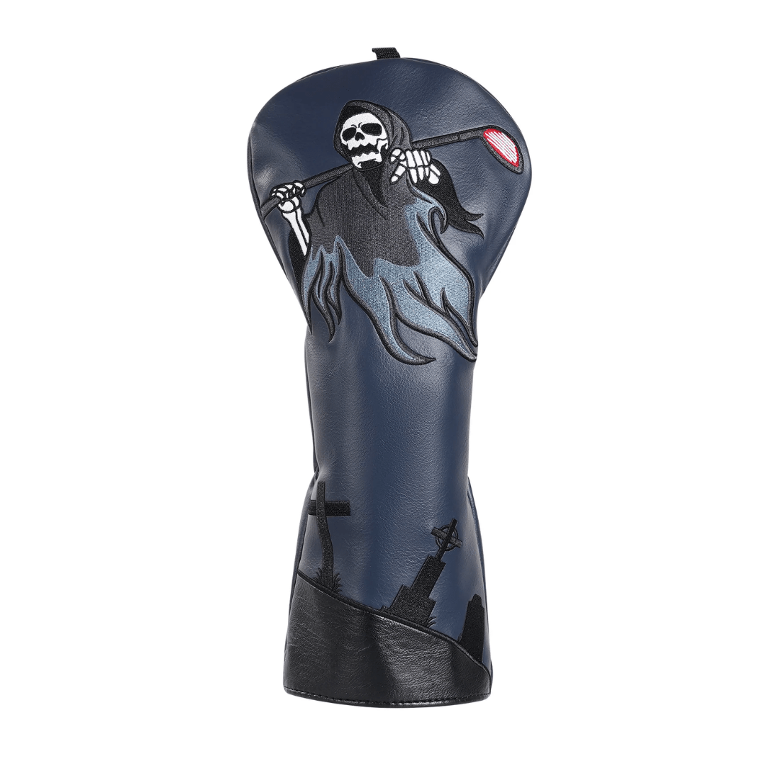 DARK BLUE GRIM REAPER WOOD HEAD COVER - Funky HeadcoversDARK BLUE GRIM REAPER WOOD HEAD COVERFunky HeadcoversFunky Headcovers6010337DRIVERDARK BLUE GRIM REAPER WOOD HEAD COVER