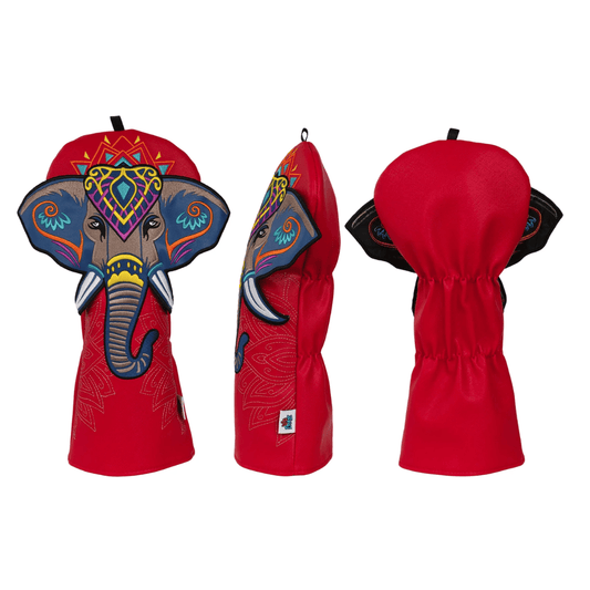 DARK RED ELEPHANT DRIVER GOLF HEAD COVER - Funky HeadcoversDARK RED ELEPHANT DRIVER GOLF HEAD COVERFunky HeadcoversFunky Headcovers6013645DARK RED ELEPHANT DRIVER GOLF HEAD COVER