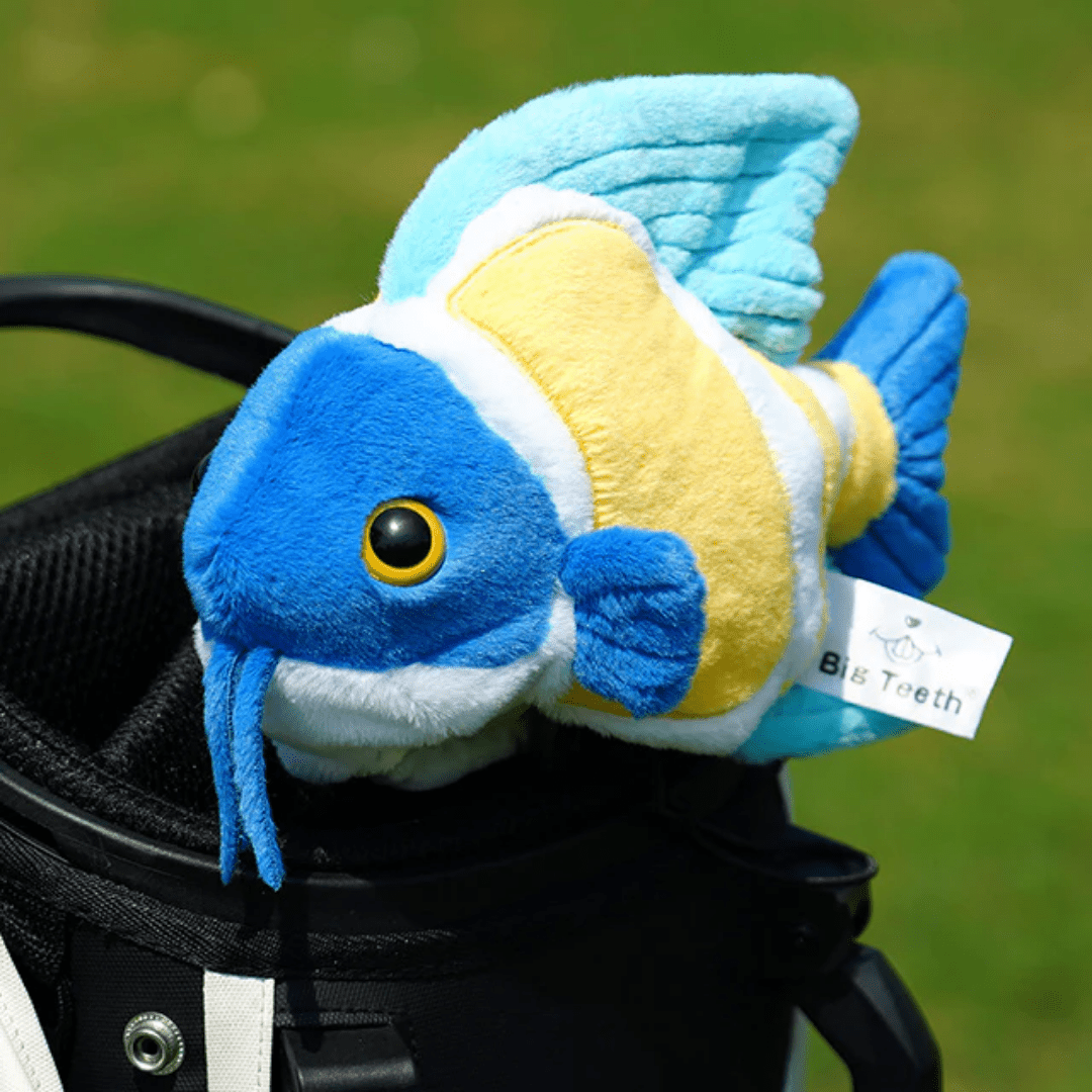 FAIRY FISH PLUSH BLADE PUTTER HEAD COVER - Funky HeadcoversFAIRY FISH PLUSH BLADE PUTTER HEAD COVERFunky HeadcoversFunky HeadcoversB6011927FAIRY FISH PLUSH BLADE PUTTER HEAD COVER