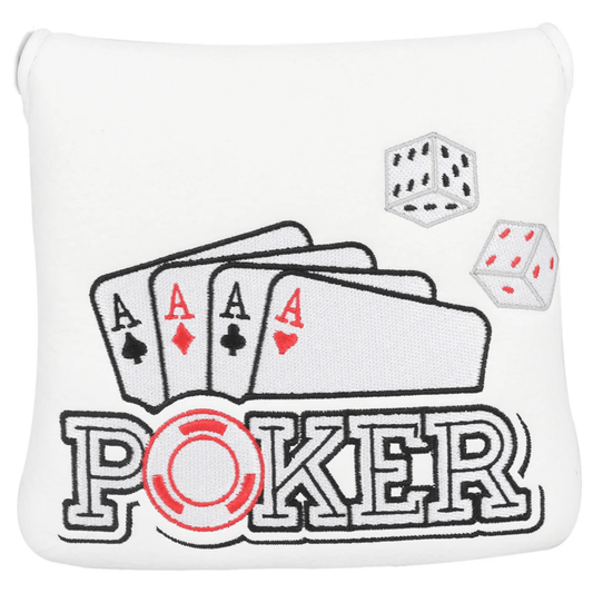 FOUR ACES POKER LARGE MALLET PUTTER HEADCOVER - Funky HeadcoversFOUR ACES POKER LARGE MALLET PUTTER HEADCOVERFunky HeadcoversFunky HeadcoversB6008649FOUR ACES POKER LARGE MALLET PUTTER HEADCOVER