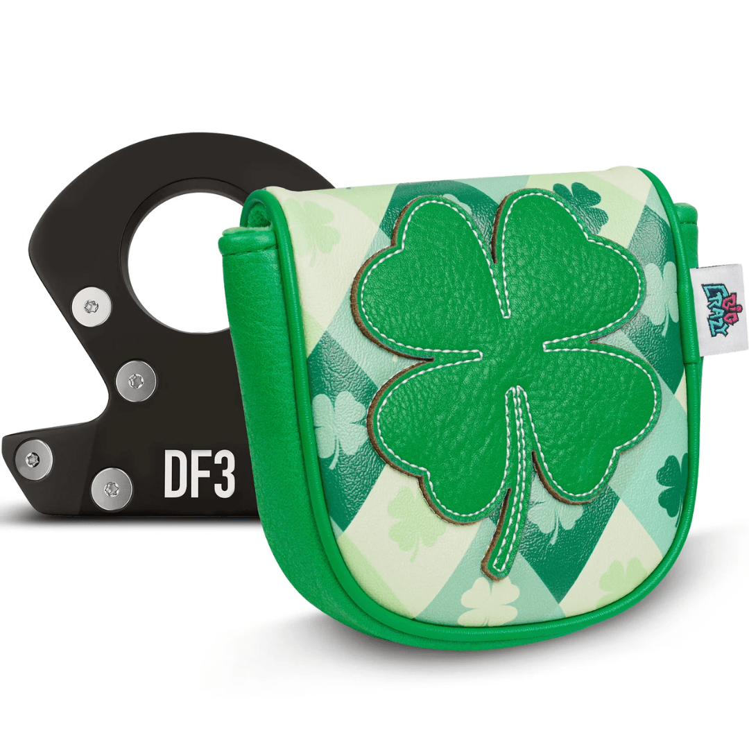 FOUR-LEAF CLOVER BINAURAL MAGNET DF3 GOLF PUTTER COVER - Funky HeadcoversFOUR-LEAF CLOVER BINAURAL MAGNET DF3 GOLF PUTTER COVERFunky HeadcoversFunky HeadcoversB6013202FOUR-LEAF CLOVER BINAURAL MAGNET DF3 GOLF PUTTER COVER