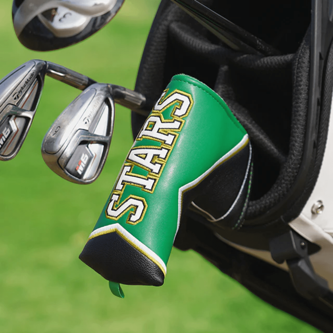 GREEN BLUE RED STARS BLADE PUTTER HEAD COVER - Funky HeadcoversGREEN BLUE RED STARS BLADE PUTTER HEAD COVERFunky HeadcoversFunky HeadcoversB6011921GREEN BLUE RED STARS BLADE PUTTER HEAD COVER