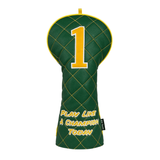 GREEN DIAMOND PATTERN EMBROIDERED DRIVER GOLF HEAD COVER - Funky HeadcoversGREEN DIAMOND PATTERN EMBROIDERED DRIVER GOLF HEAD COVERFunky HeadcoversFunky Headcovers6014140GREEN DIAMOND PATTERN EMBROIDERED DRIVER GOLF HEAD COVER
