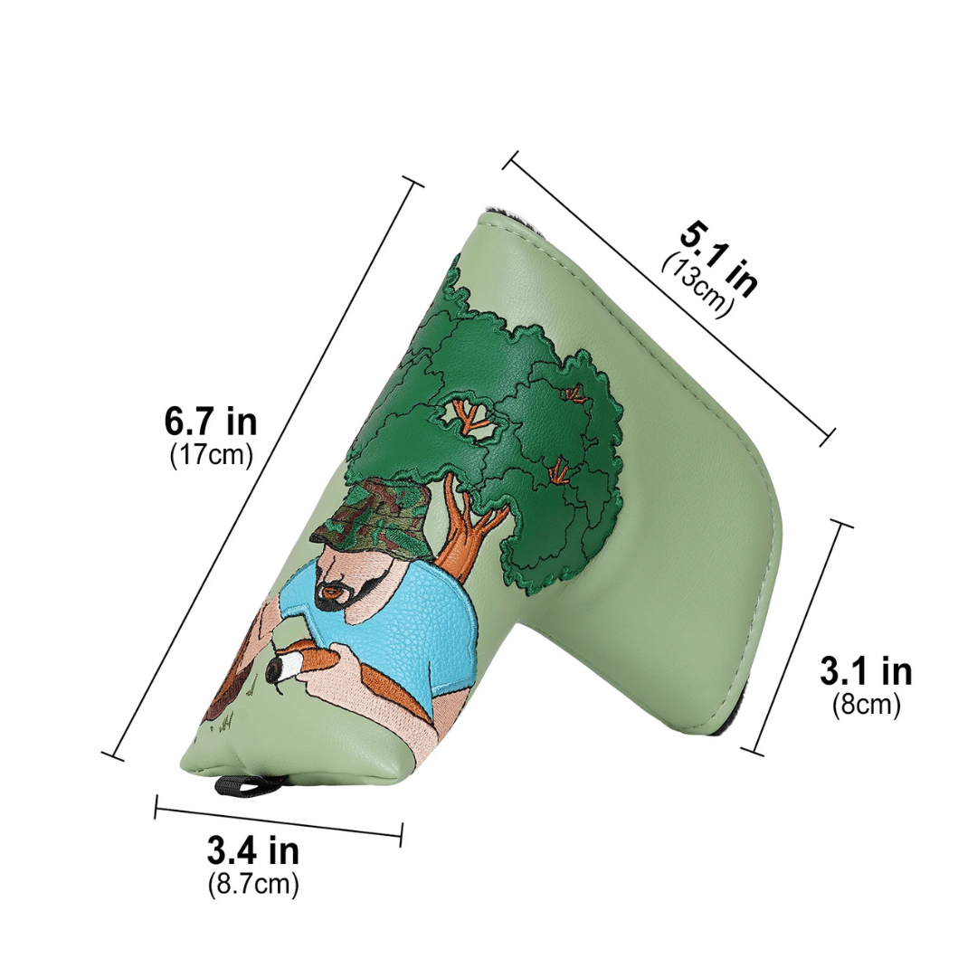GREEN DIGLETT BLADE PUTTER HEAD COVER - Funky HeadcoversGREEN DIGLETT BLADE PUTTER HEAD COVERFunky HeadcoversFunky HeadcoversB6010185GREEN DIGLETT BLADE PUTTER HEAD COVER