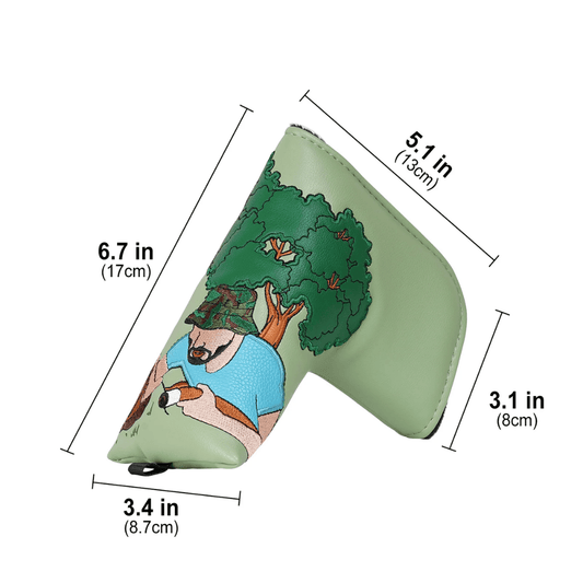 GREEN DIGLETT BLADE PUTTER HEAD COVER - Funky HeadcoversGREEN DIGLETT BLADE PUTTER HEAD COVERFunky HeadcoversFunky HeadcoversB6010185GREEN DIGLETT BLADE PUTTER HEAD COVER