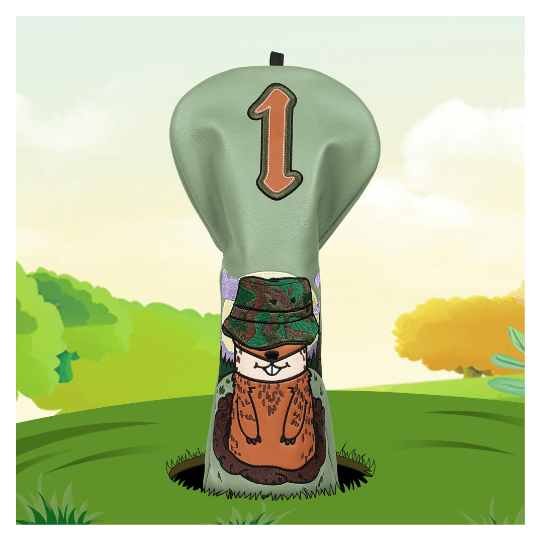 GREEN DIGLETT WOOD HEAD COVER SET - Funky HeadcoversGREEN DIGLETT WOOD HEAD COVER SETFunky HeadcoversFunky Headcovers6010167DRIVERGREEN DIGLETT WOOD HEAD COVER SET