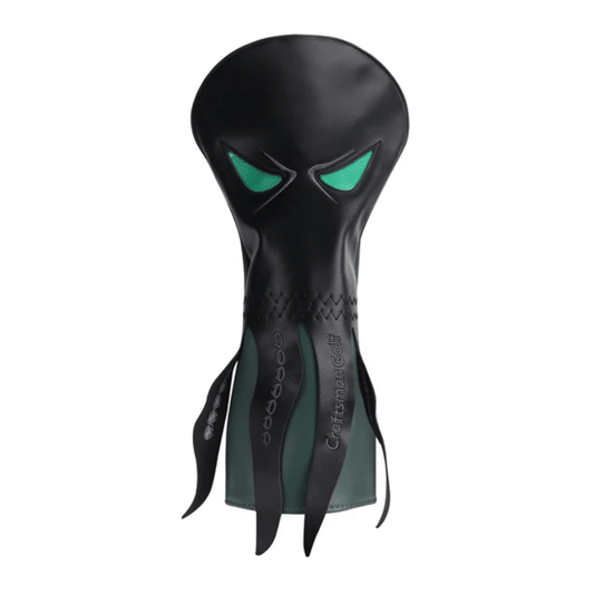 GREEN EYES OCTOPUS BLACK LEATHER DRIVER HEAD COVER - Funky HeadcoversGREEN EYES OCTOPUS BLACK LEATHER DRIVER HEAD COVERFunky HeadcoversFunky Headcovers6007670GREEN EYES OCTOPUS BLACK LEATHER DRIVER HEAD COVER