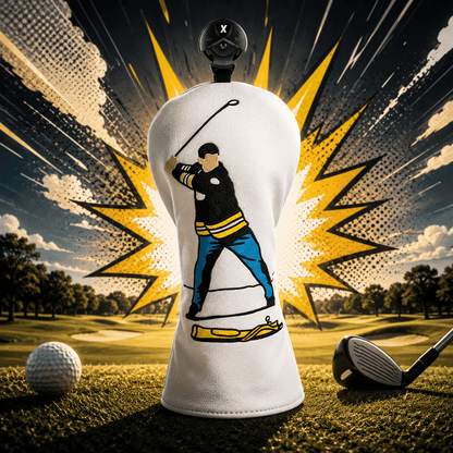 HAPPY GILMORE HEADCOVERS - Funky HeadcoversHAPPY GILMORE HEADCOVERSHeadcoverFunky HeadcoversFunky HeadcoversDriverHAPPY GILMORE HEADCOVERS