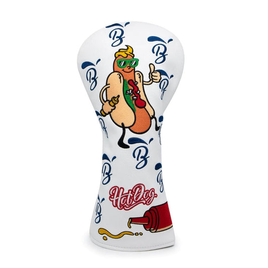HOTDOG WHITE HEADCOVERS - Funky HeadcoversHOTDOG WHITE HEADCOVERSHeadcoverFunky HeadcoversFunky HeadcoversHOTDOG WHITE HEADCOVERS