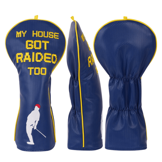 HOUSE RAIDED DRIVER HEAD COVER - Funky HeadcoversHOUSE RAIDED DRIVER HEAD COVERFunky HeadcoversFunky Headcovers6012822HOUSE RAIDED DRIVER HEAD COVER