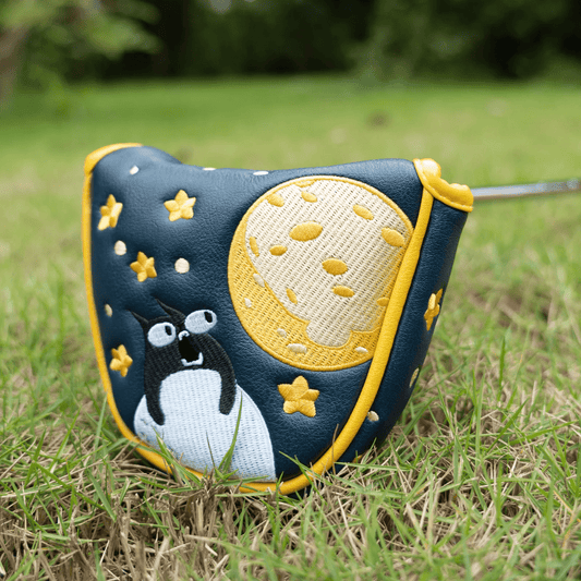 MOON MALLET PUTTER HEAD COVER - Funky HeadcoversMOON MALLET PUTTER HEAD COVERFunky HeadcoversFunky HeadcoversB6009961MOON MALLET PUTTER HEAD COVER