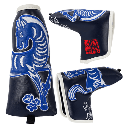 NAVY BLUE CERAMIC GOLF HEAD COVER SET - Funky HeadcoversNAVY BLUE CERAMIC GOLF HEAD COVER SETFunky HeadcoversFunky Headcovers6011486FAIRWAYNAVY BLUE CERAMIC GOLF HEAD COVER SET