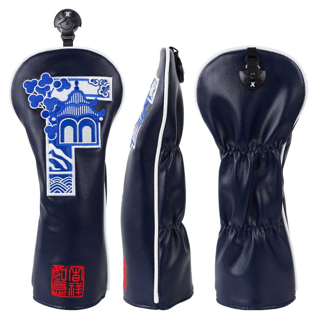 NAVY BLUE CERAMIC GOLF HEAD COVER SET - Funky HeadcoversNAVY BLUE CERAMIC GOLF HEAD COVER SETFunky HeadcoversFunky Headcovers6011486FAIRWAYNAVY BLUE CERAMIC GOLF HEAD COVER SET