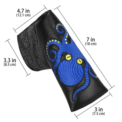 OCTOPUS & AUSPICIOUS CLOUD PUTTER BLADE HEAD COVER - Funky HeadcoversOCTOPUS & AUSPICIOUS CLOUD PUTTER BLADE HEAD COVERFunky HeadcoversFunky HeadcoversB6007429OCTOPUS & AUSPICIOUS CLOUD PUTTER BLADE HEAD COVER