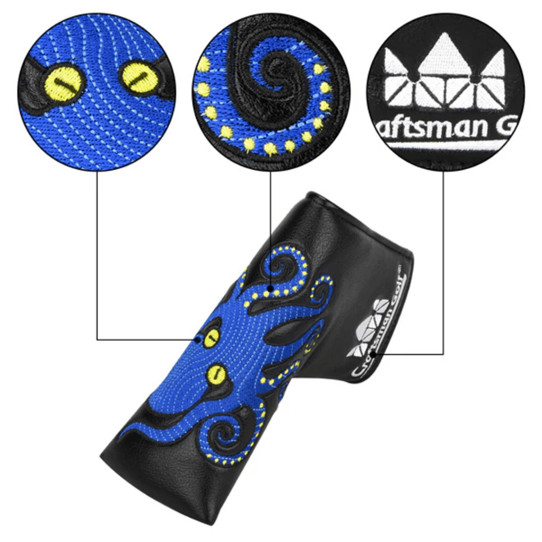 OCTOPUS & AUSPICIOUS CLOUD PUTTER BLADE HEAD COVER - Funky HeadcoversOCTOPUS & AUSPICIOUS CLOUD PUTTER BLADE HEAD COVERFunky HeadcoversFunky HeadcoversB6007429OCTOPUS & AUSPICIOUS CLOUD PUTTER BLADE HEAD COVER